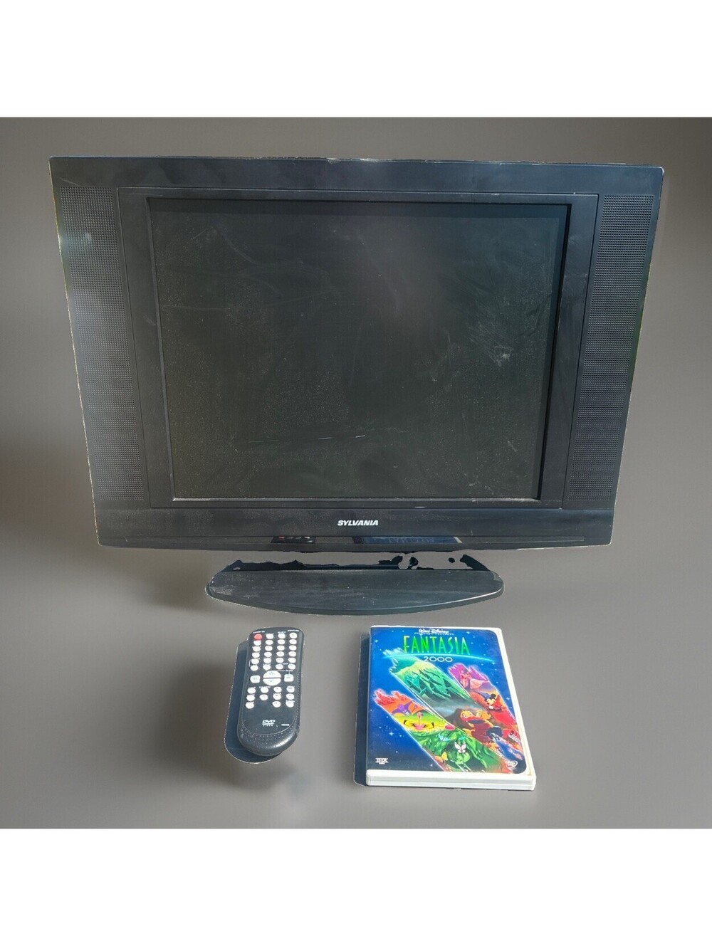Sylvania Ld200sl9 20” Digital Lcd Tv + DvdCombo Tested Working